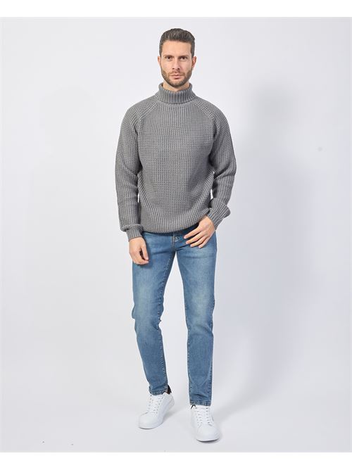 Yes Zee Wool Blend Turtleneck Sweater YES ZEE | M877-MX000812